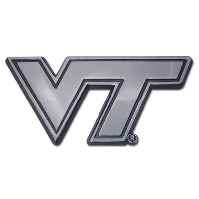 Virginia Tech Chrome Emblem