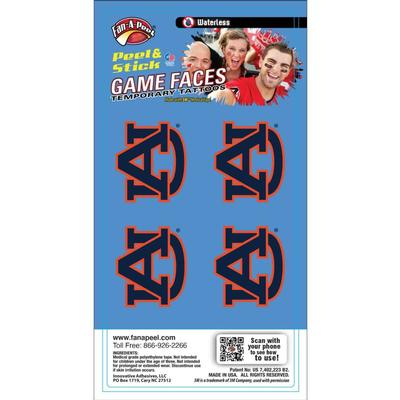 Auburn Face Tattoos