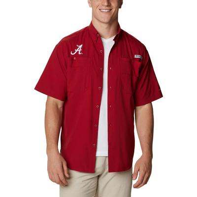 Alabama Columbia Tamiami II Woven Short Sleeve