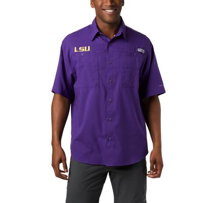 LSU Columbia Tamiami Short-Sleeve