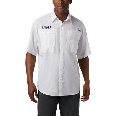 LSU Columbia Tamiami Short-Sleeve