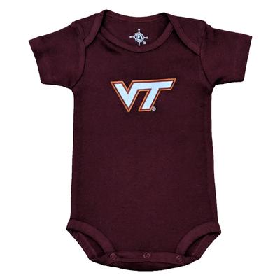 Virginia Tech Solid Infant Onesie