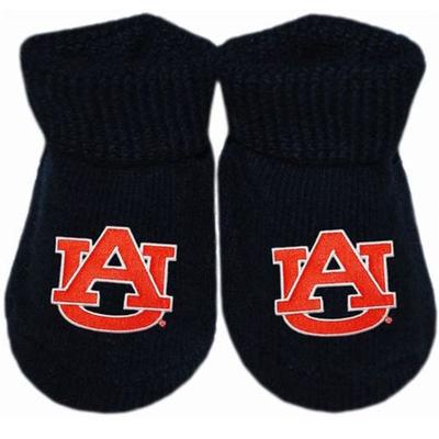 Auburn Infant Gift Box Booties