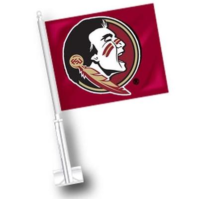 Florida State Seminole Logo Car Flag