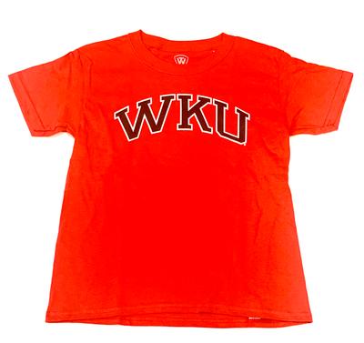 Western Kentucky Kids Arch T-Shirt RED