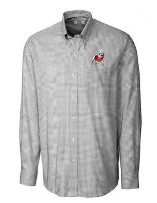 Georgia Cutter & Buck Tattersall Woven Shirt