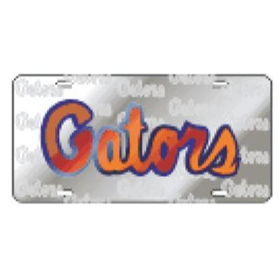Florida License Plate Symbol Back Gators