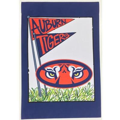 Auburn Magnolia Lane Mascot Garden Flag