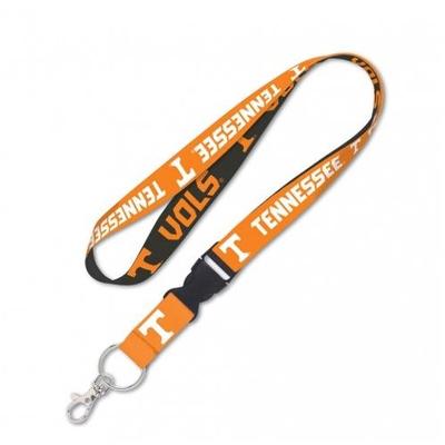 Tennessee Lanyard With New Font and Detachable Buckle