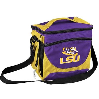 LSU Logo Chair 24 Can Cooler With Bottle Opener