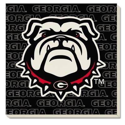 UGA- Georgia Bulldog face Tattoos - Alumni Hall