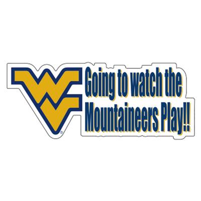 West Virginia Car Magnet