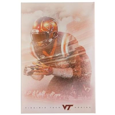 Virginia Tech Let's Go Hokies Canvas