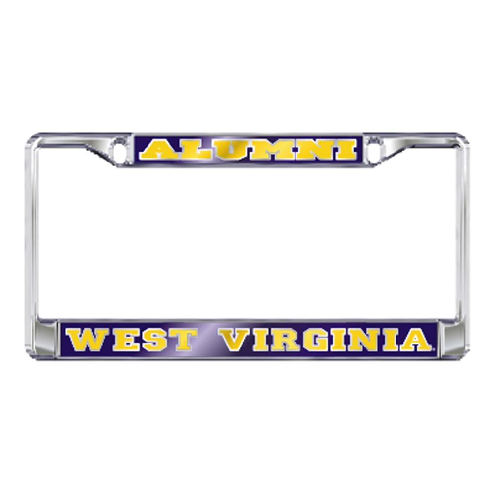  West Virginia License Plate Frame Alumni/West Virginia