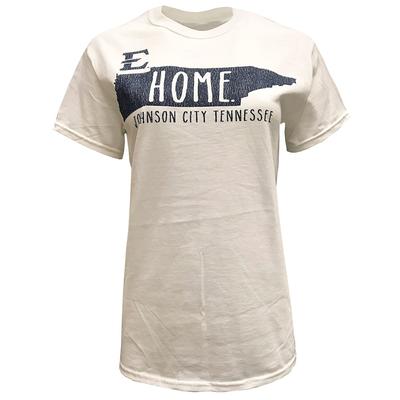 ETSU Women's Distressed State Logo Tee