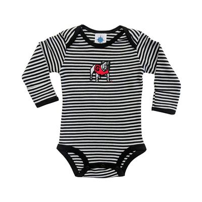 Georgia Infant Long Sleeve Striped Body Suit 