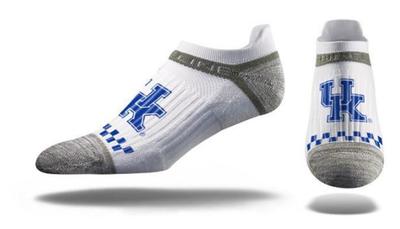 Kentucky Strideline Logo No Show Socks