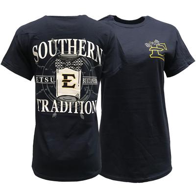 ETSU Women's Arch Bow Straight Jar Tee