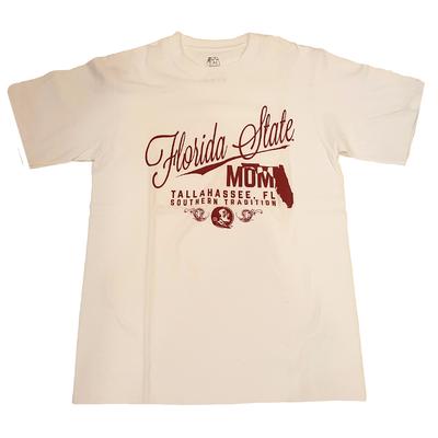 Florida State Mom Script Stack T-Shirt
