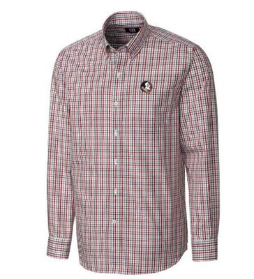 Florida State Cutter And Buck Gilman Plaid Woven