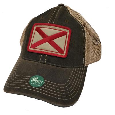 Alabama Legacy State Flag Meshback Adjustable Hat