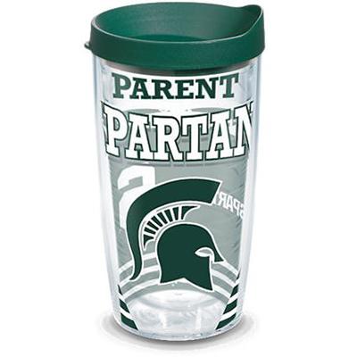 Michigan State Tervis 16 oz Spartan Parent Tumbler