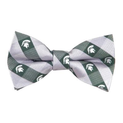 Michigan State Check Bowtie