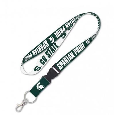 Michigan State Lanyard with Buckle
