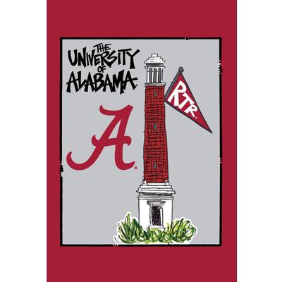 Alabama Magnolia Lane Campus Garden Flag