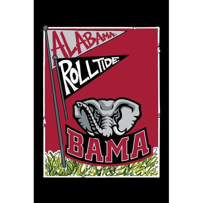 Alabama Roll Tide Garden Flag