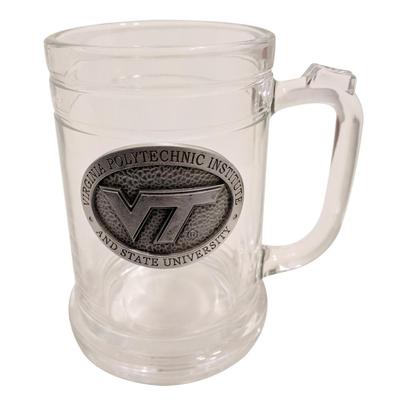 Virginia Tech Silver Pewter Stein