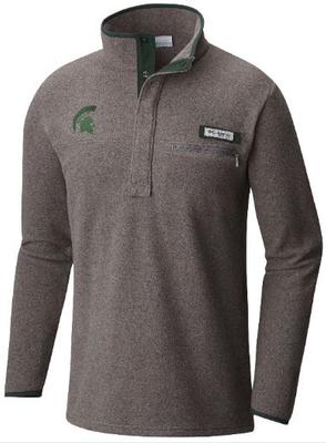 Michigan State Columbia Harborside Fleece Pullover