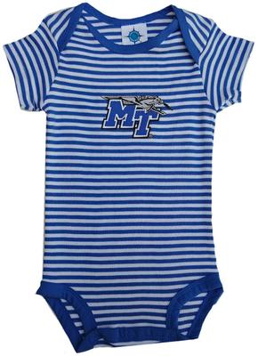 MTSU Infant Striped Bodysuit