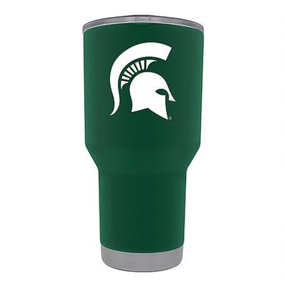 Michigan State Gametime Sidekick 30oz Green Tumbler