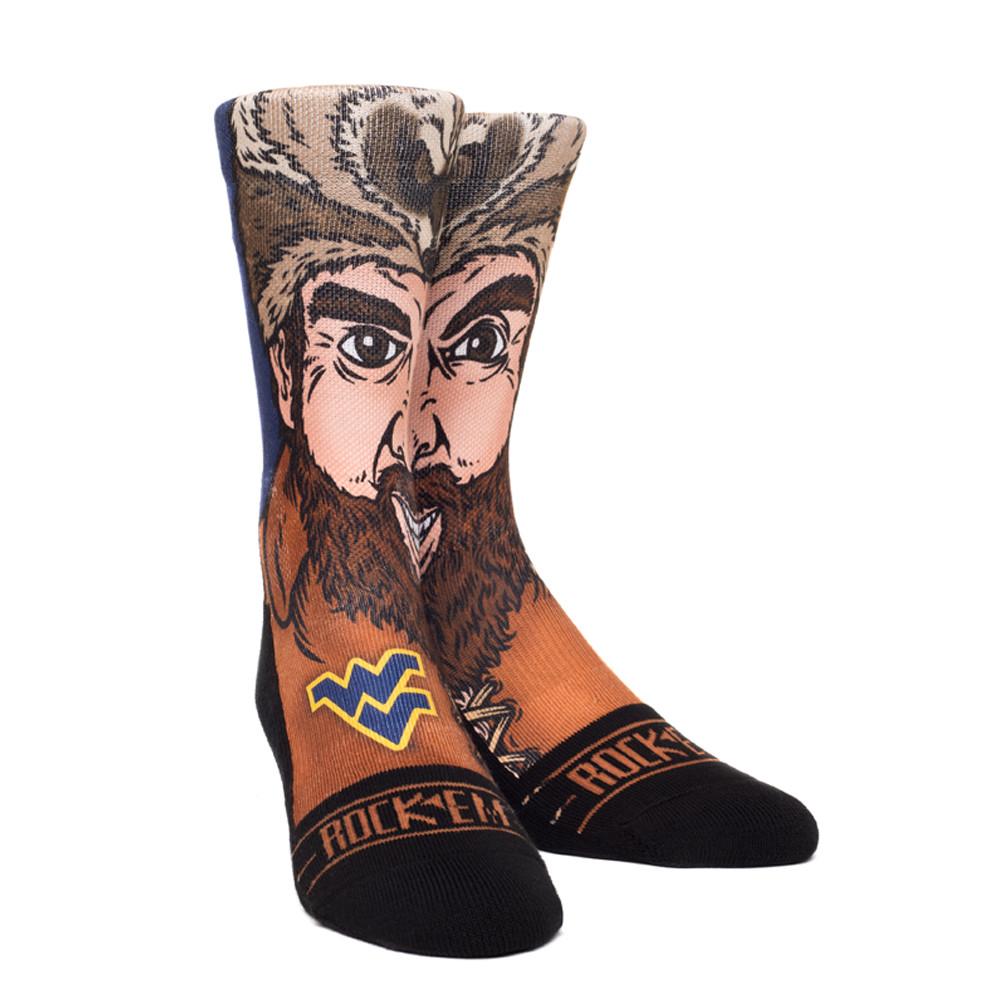  West Virginia Mountaineer Mascot Sock
