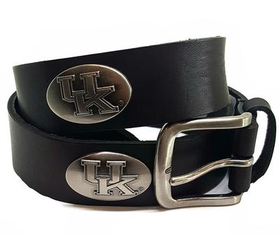 Kentucky Leather Concho Belt 