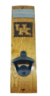 Kentucky Timeless Etching UK Logo Mounted Bottle Opener