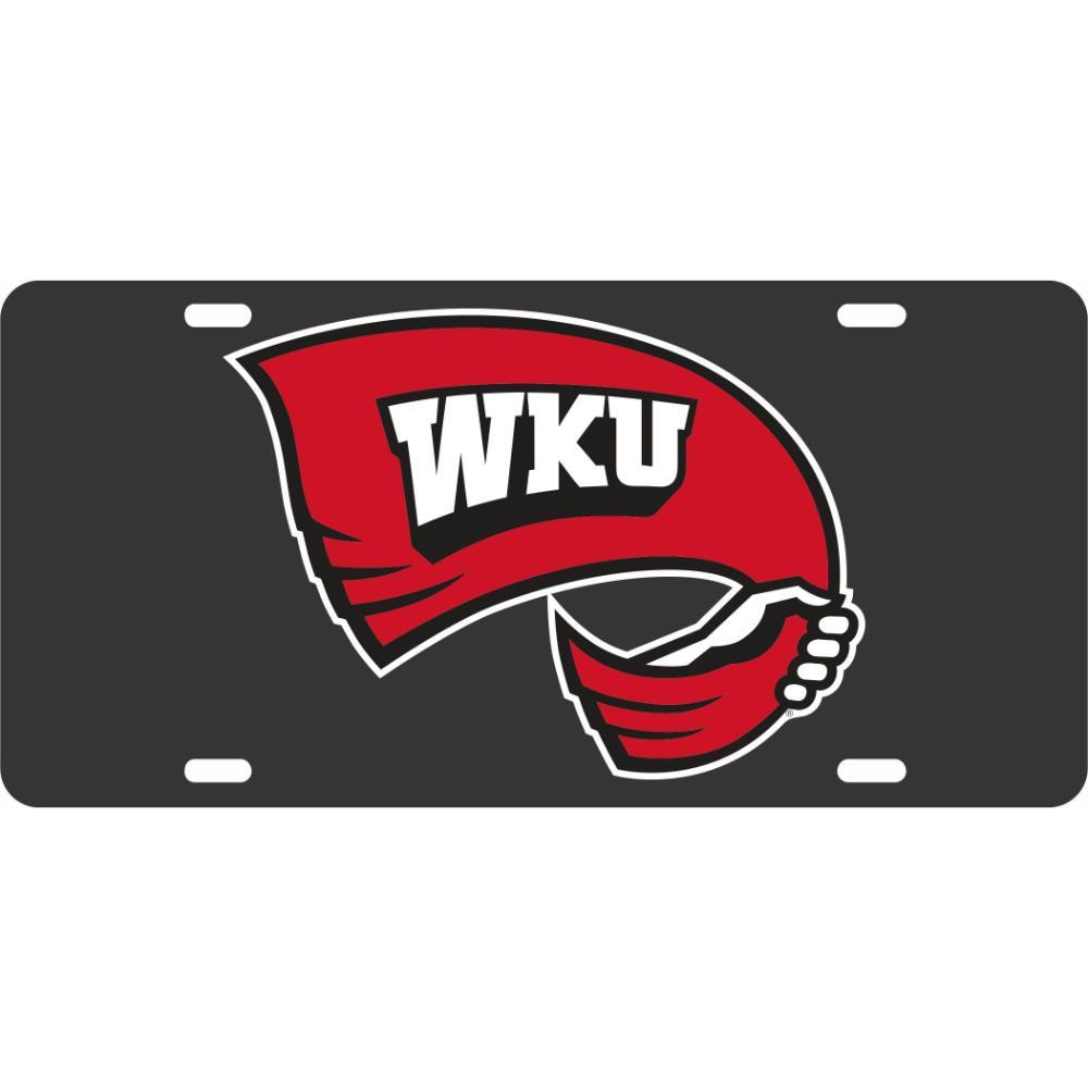 Western Kentucky Rally Towel Logo License Plate