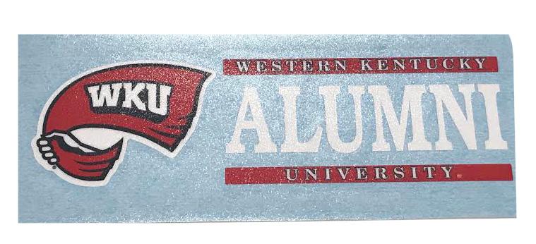  Western Kentucky Alumni Decal
