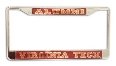 Virginia Tech Alumni Mirror Finished License Plate Frame