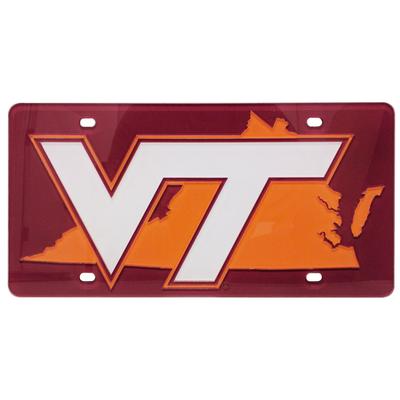 Virginia Tech State License Plate 