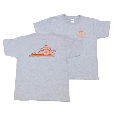 Virginia Tech Youth State Aztec T-Shirt