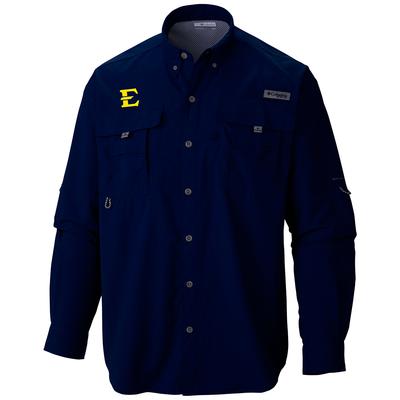 ETSU Columbia Bahama Long Sleeve Shirt
