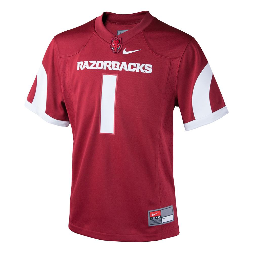 Arkansas Nike Boys Replica Jersey # 1