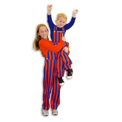Florida Youth Game Bibs Striped Overalls