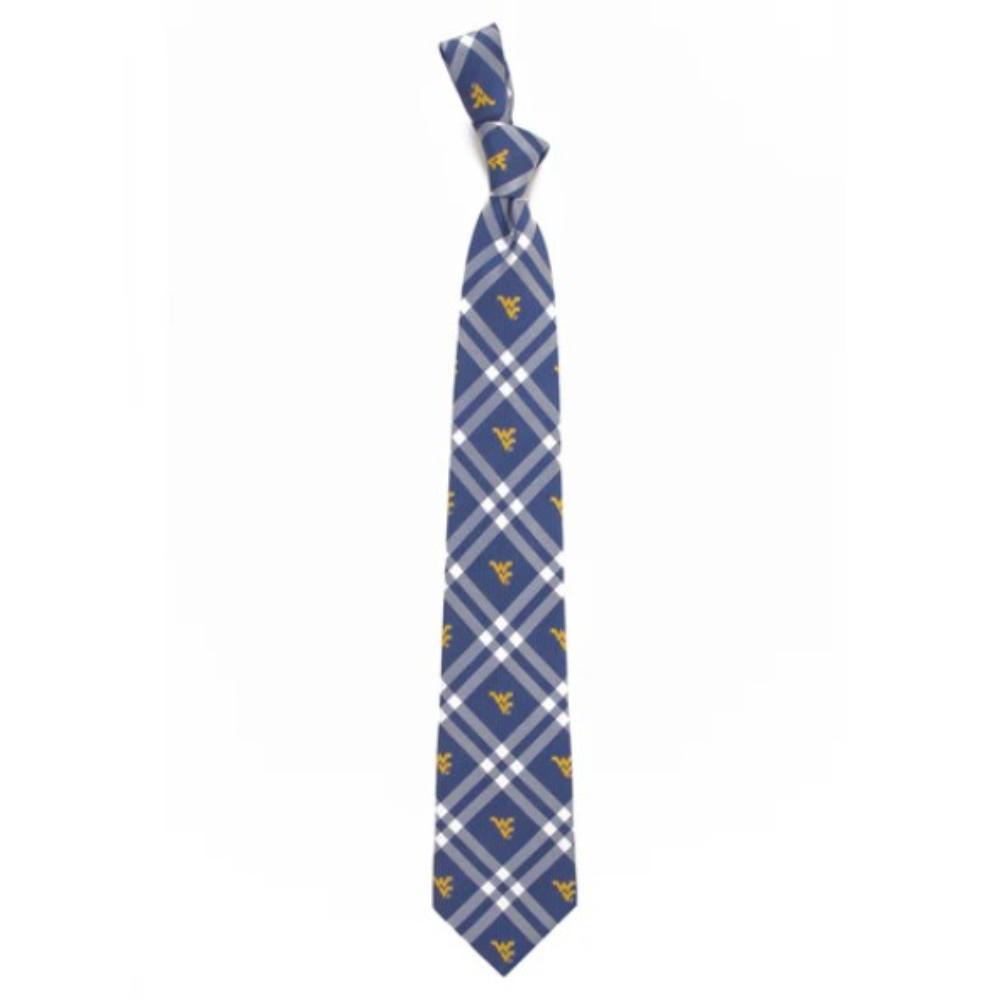 West Virginia Rhodes Self Tie Bow Tie