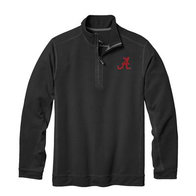 Alabama Tommy Bahama Ben & Terry Coast Core Half Zip Pullover