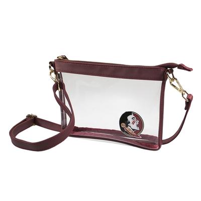 Florida State Game Day Clear Crossbody Bag