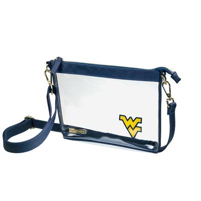 West Virginia Game Day Clear Crossbody Bag