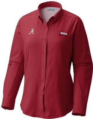 Alabama Columbia Women's Tamiami Long Sleeve Shirt